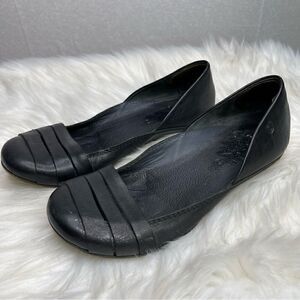 Marsèll Slip On Leather Ballerina Flats Black 37